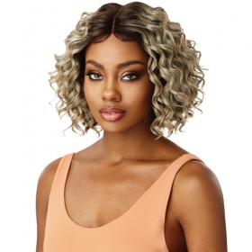 Outre Synthetic 5" Deep I-Part Swiss Lace Front Wig ALLEGRA